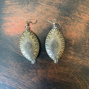 Sterling silver Drop earrings